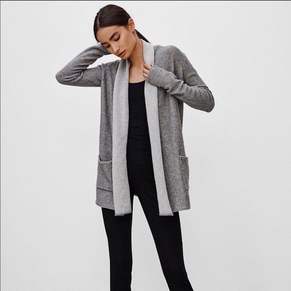 ARITZIA x BABATON // Dark Gray Brennan Cashmere - Picture 7 of 9
